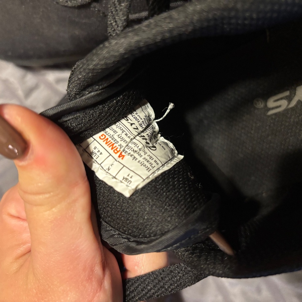 Size 11 Solid Black Heelys - image 6